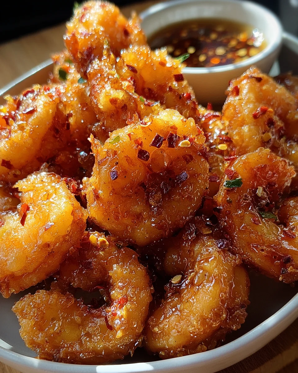 Hot Honey Fried Shrimp 19 Hot