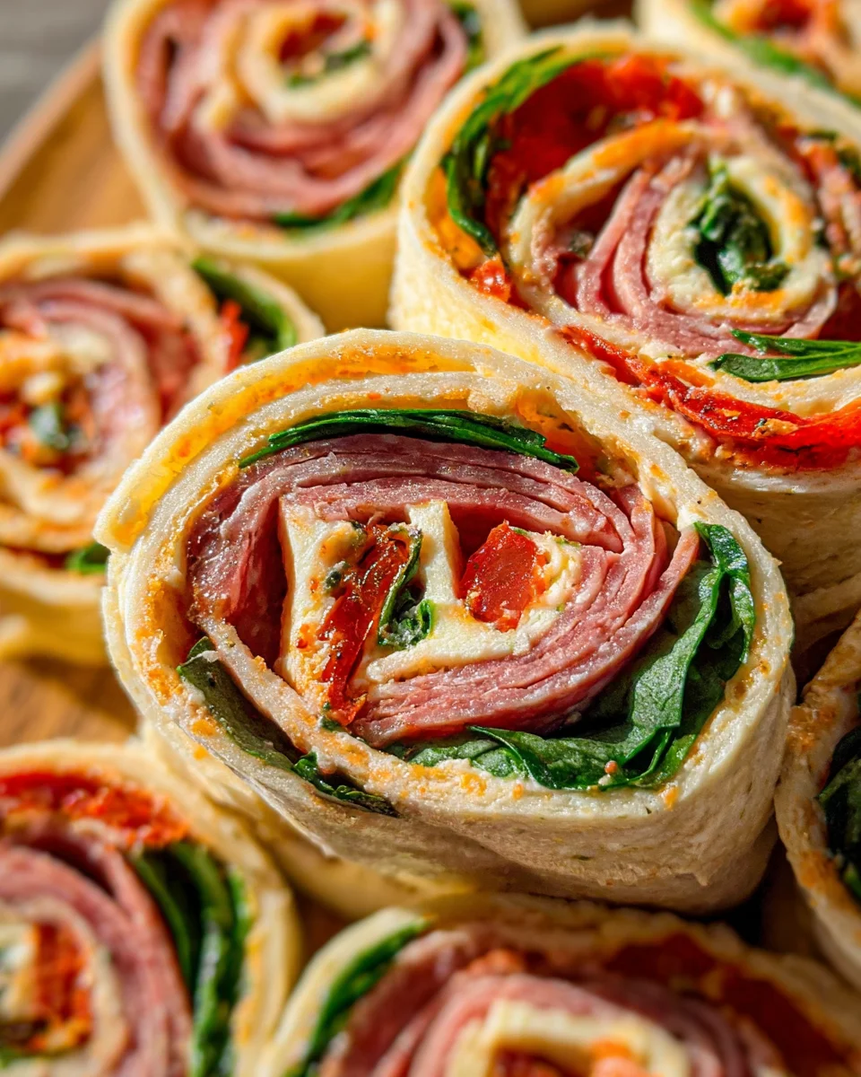 Italian Deli Pinwheel Sandwiches 17 Italian