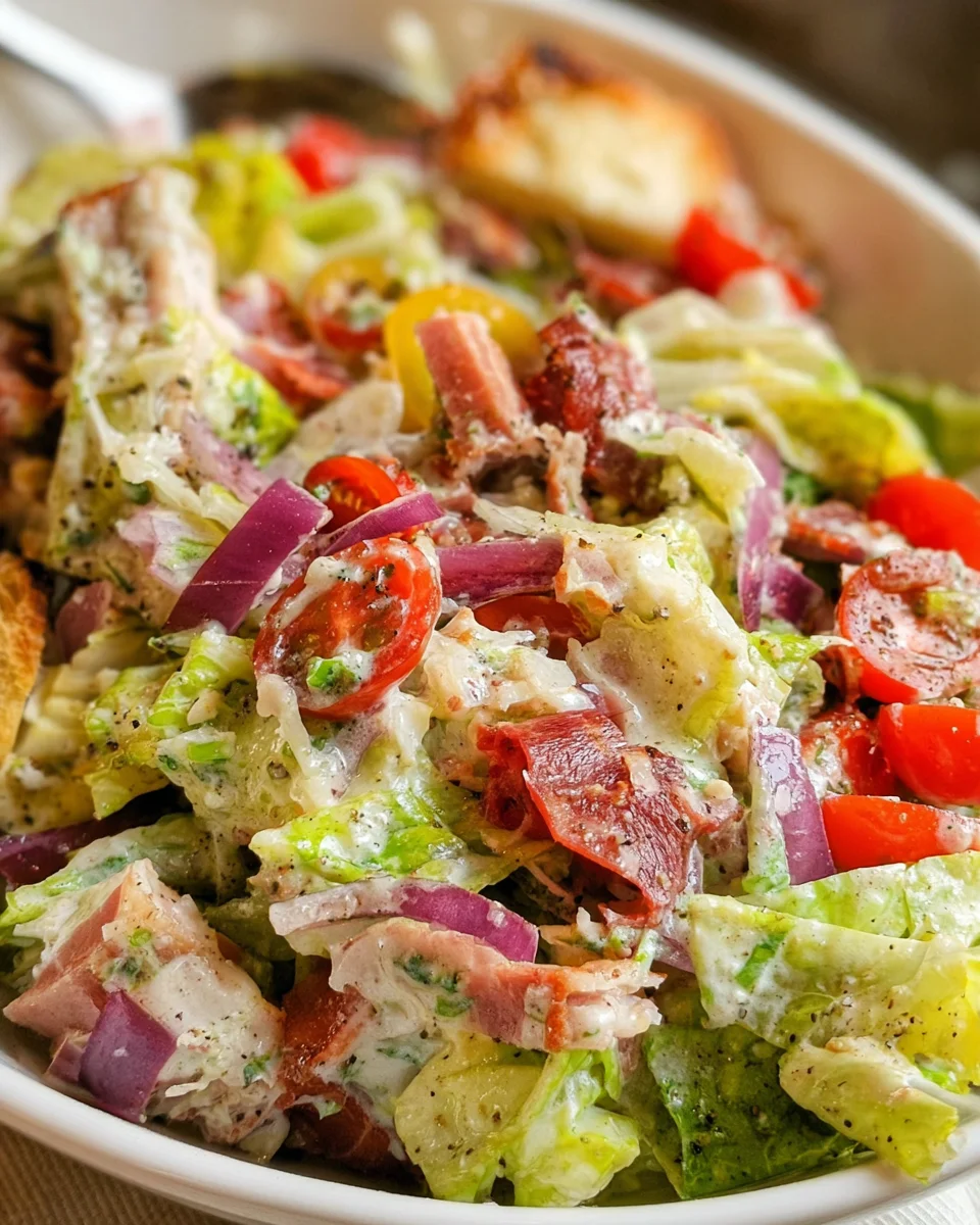 Italian Grinder Salad (Chopped Sub Salad) 28 Italian Grinder Salad (Chopped Sub Salad)