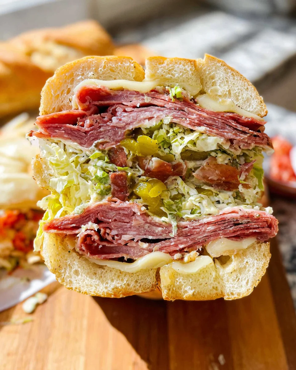 Italian Grinder Salad Sandwich (TikTok Viral Recipe) 26 Italian