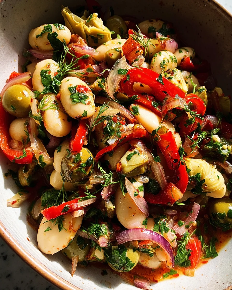Marinated Butter Beans 23 Marinated Butter Beans