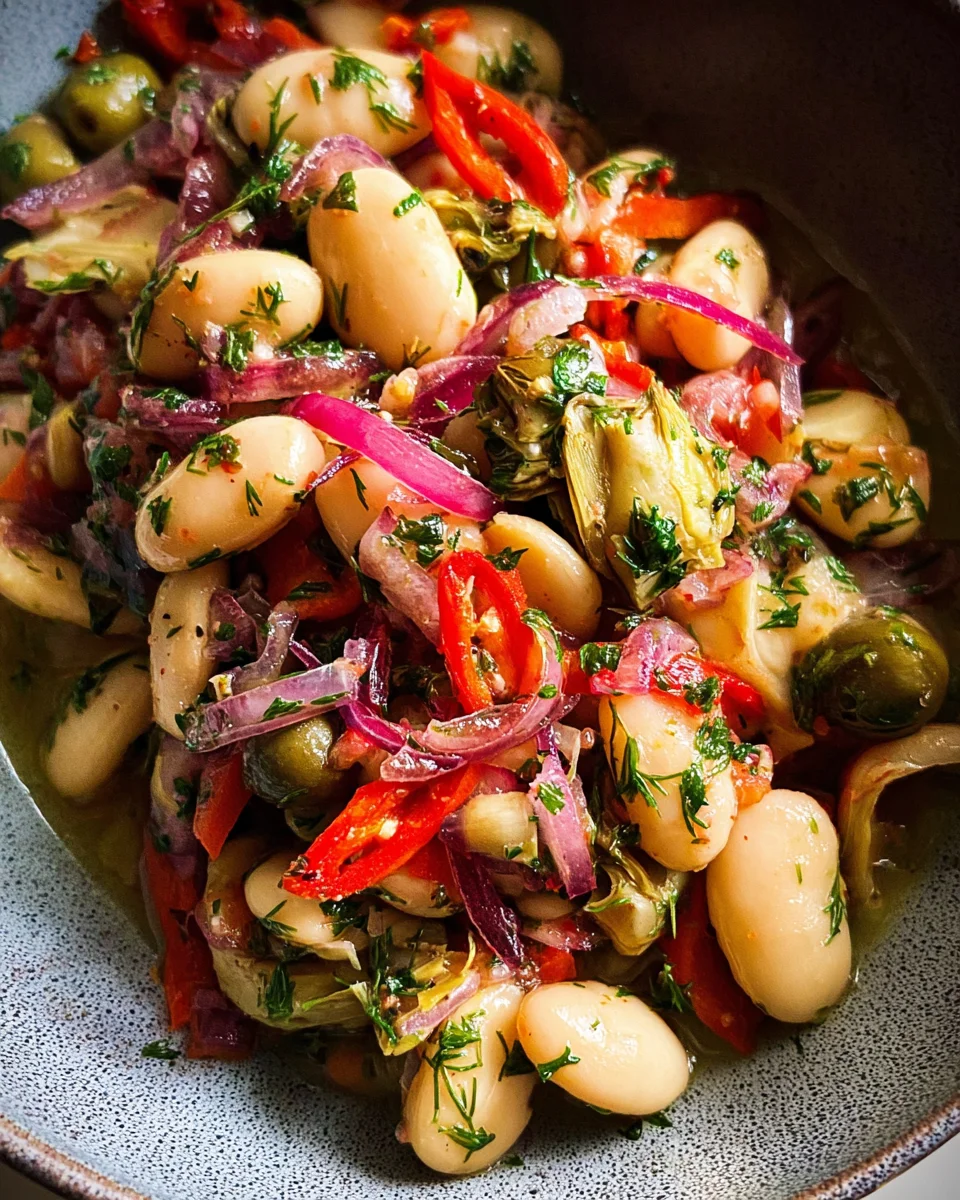 Marinated Butter Beans 20 Marinated