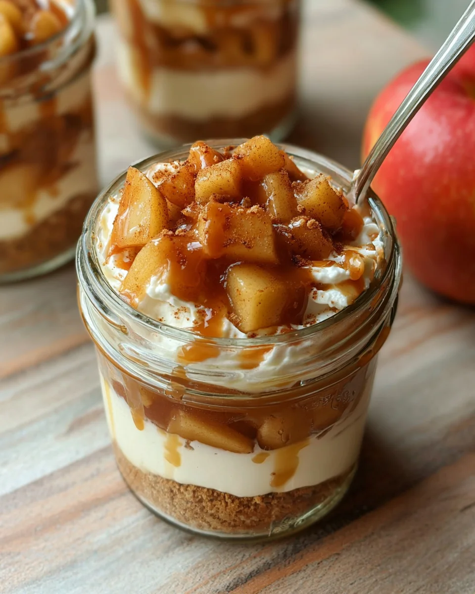 Mini Mason Jar Apple Pies