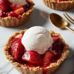 Mini Strawberry Ice Cream Pies 17 Mini Strawberry Ice Cream Pies