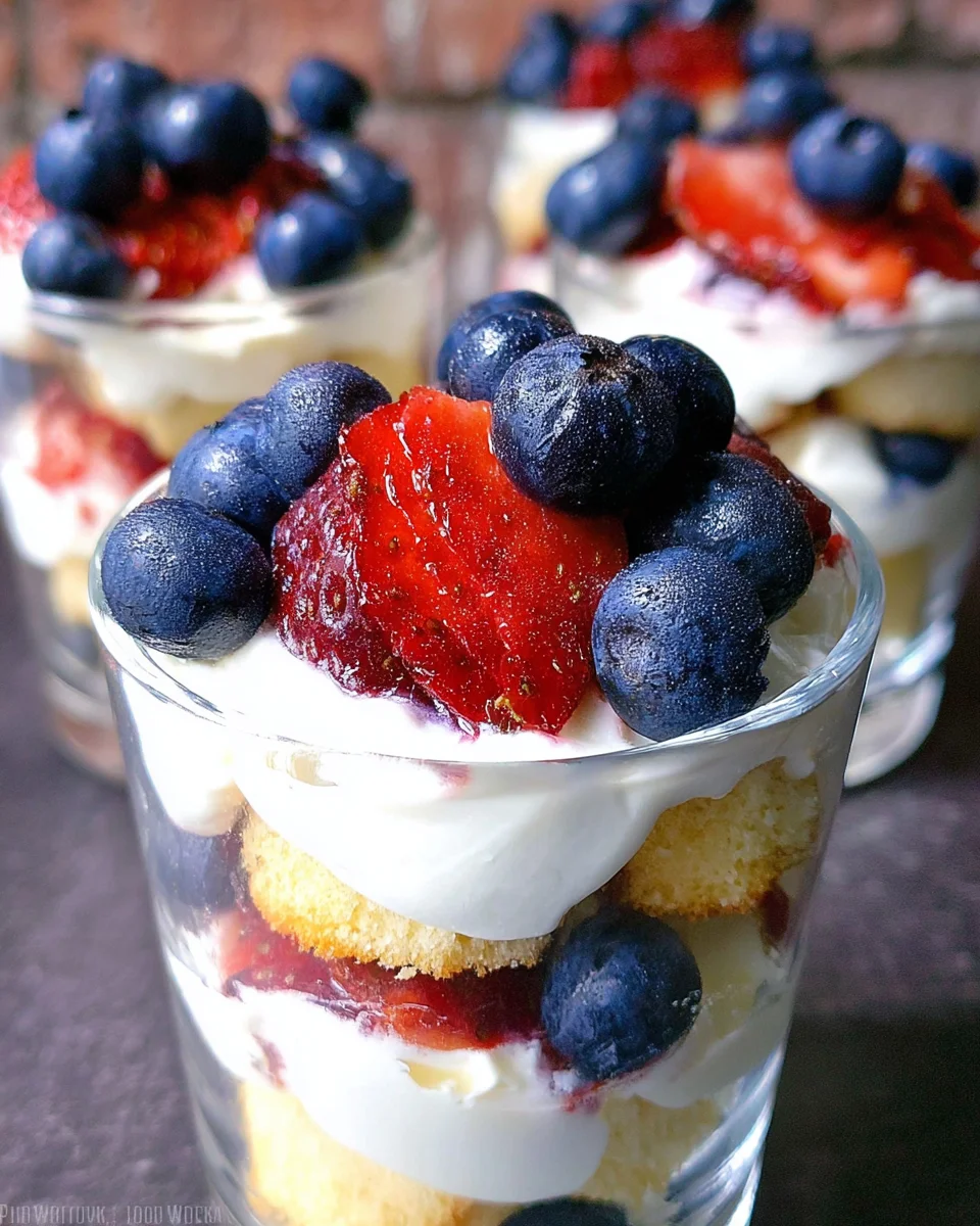 Mixed Berry Mini Trifles 14 Mixed