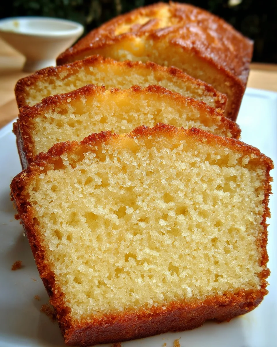 Moist Vanilla Pound 21 Moist