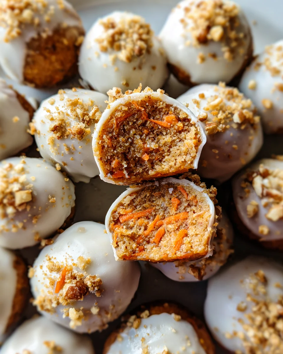 No Bake Carrot Cake Bites 16 No