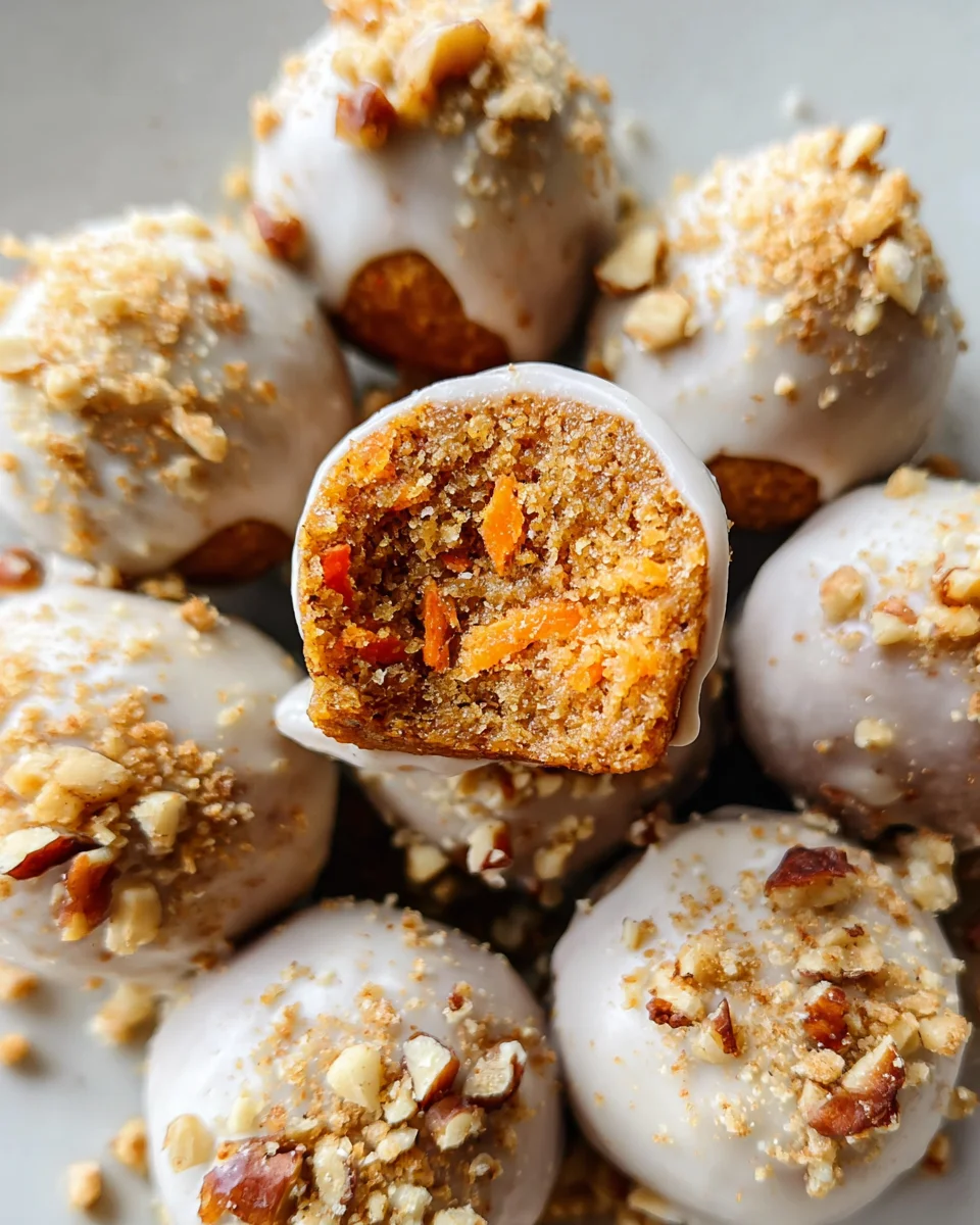No Bake Carrot Cake Bites 17 No