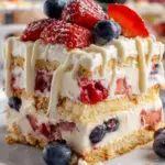 No Bake Icebox Cake with Summer Berries 18 No Bake Icebox Cake with Summer Berries