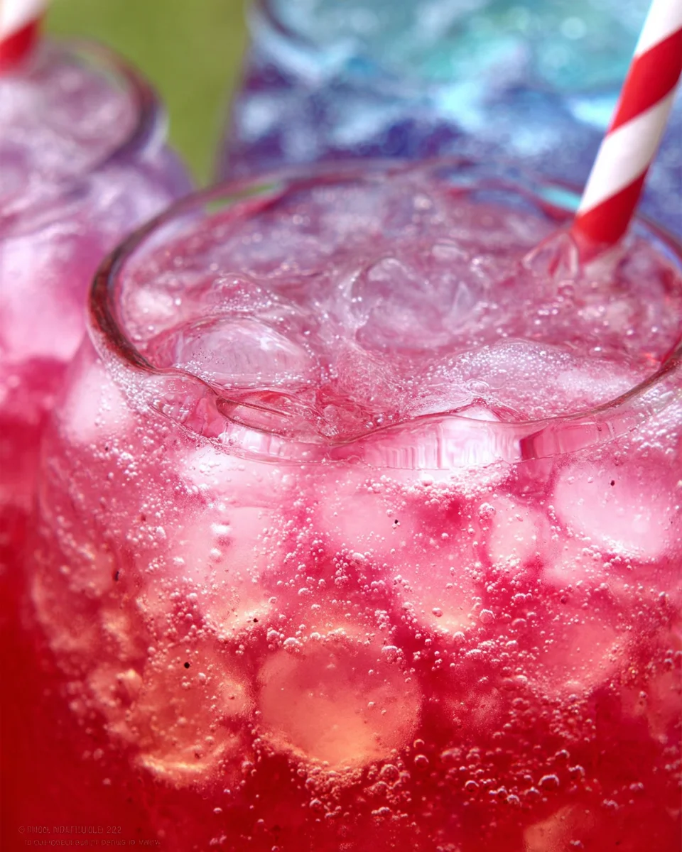 Non-Alcoholic Layered Drinks