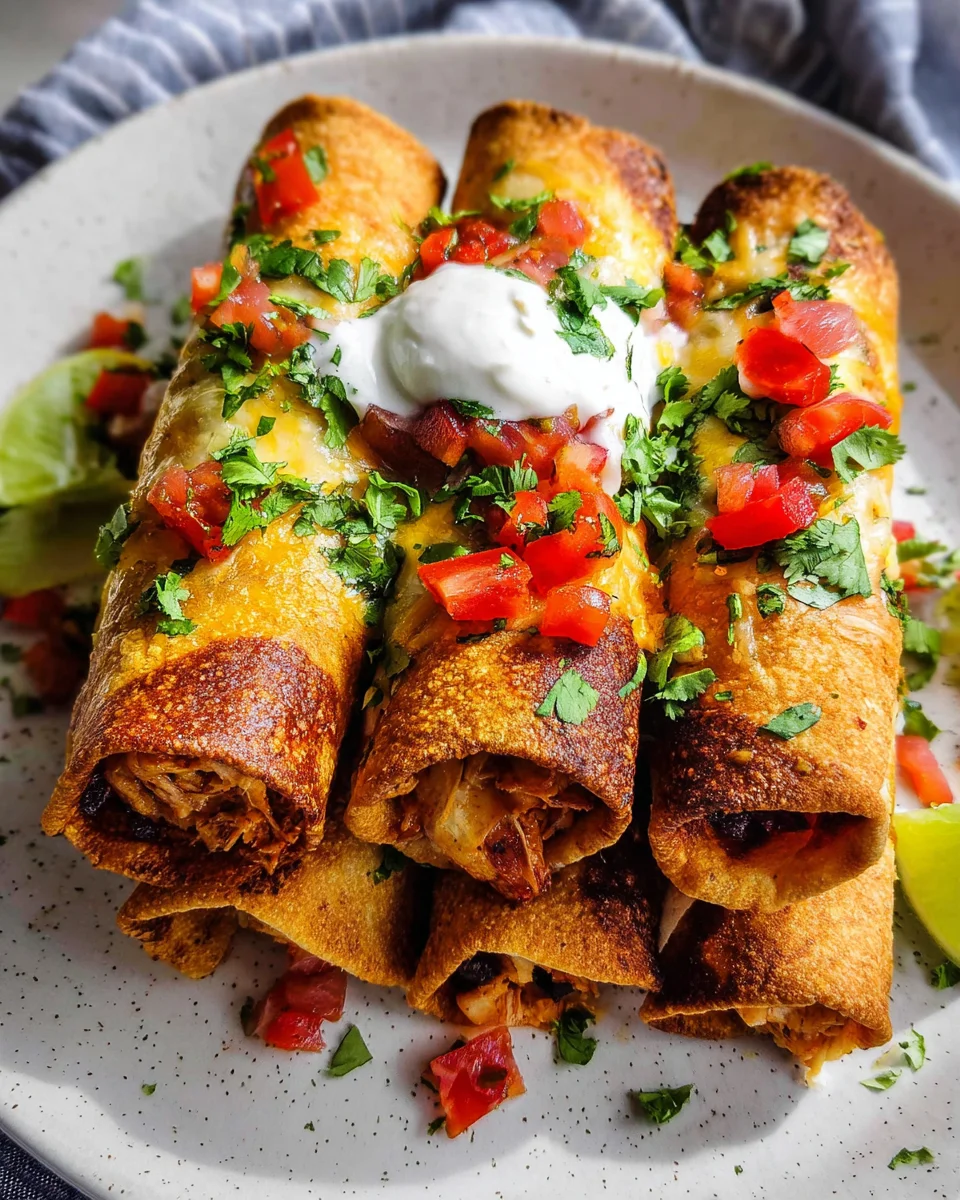 Oven Baked Chicken Taquitos Recipe 37 Oven Baked Chicken Taquitos Recipe