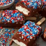 Patriotic Mini Ice Cream Sandwiches 15 Patriotic Mini Ice Cream Sandwiches