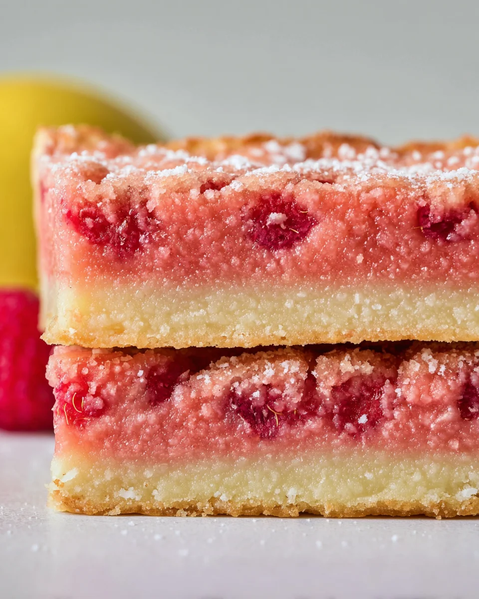 Pink Lemonade Bars