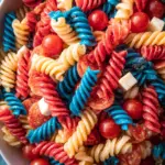 Red White And Blue Pasta Salad 16 Red White And Blue Pasta Salad