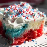 Red, White, & Blue Poke Cake 16 Red, White, & Blue Poke Cake