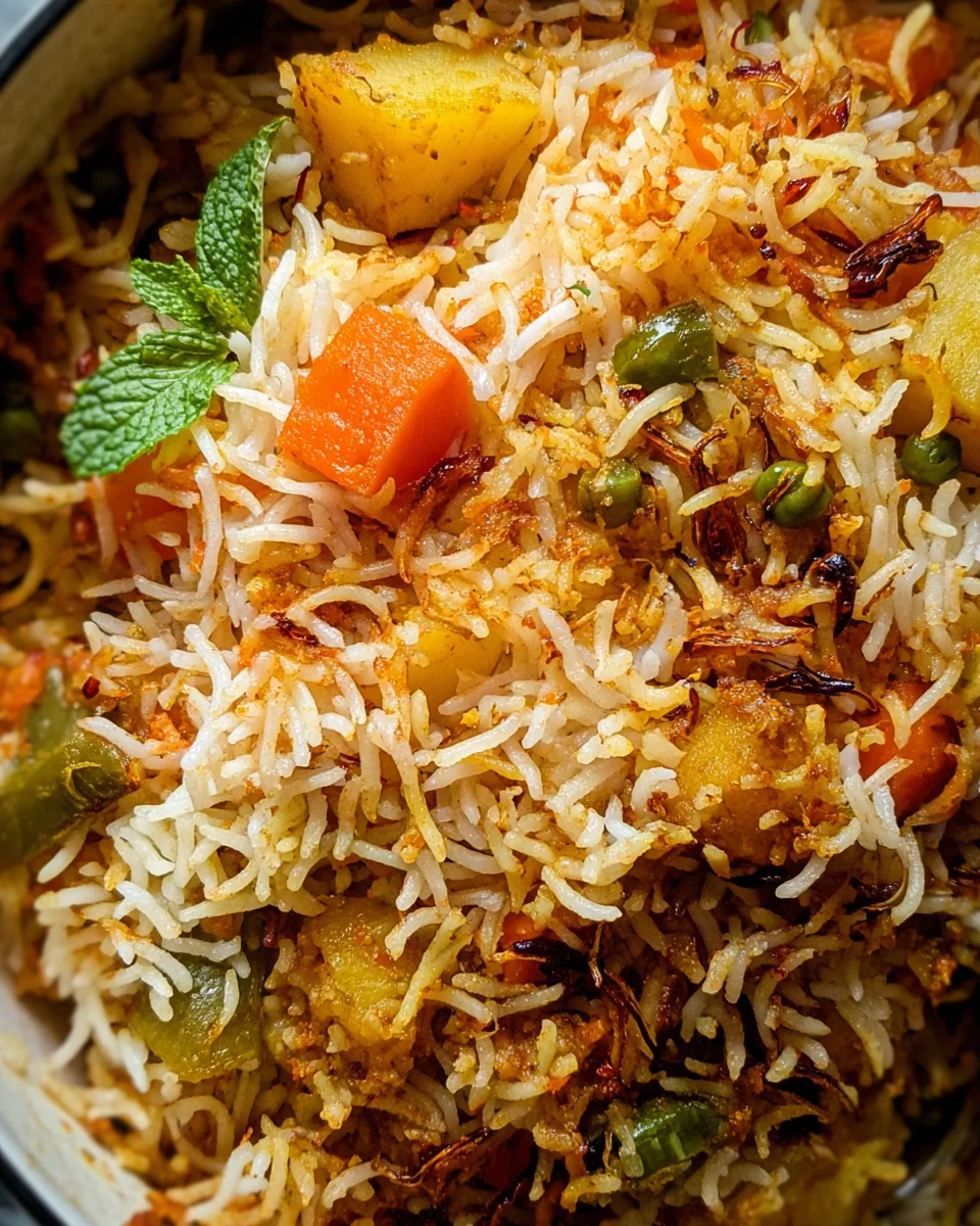 Restaurant Style Vegetable Biryani