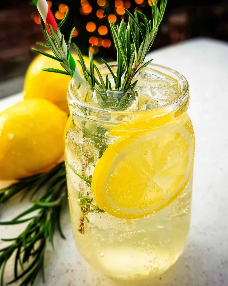 Rosemary Lemonade