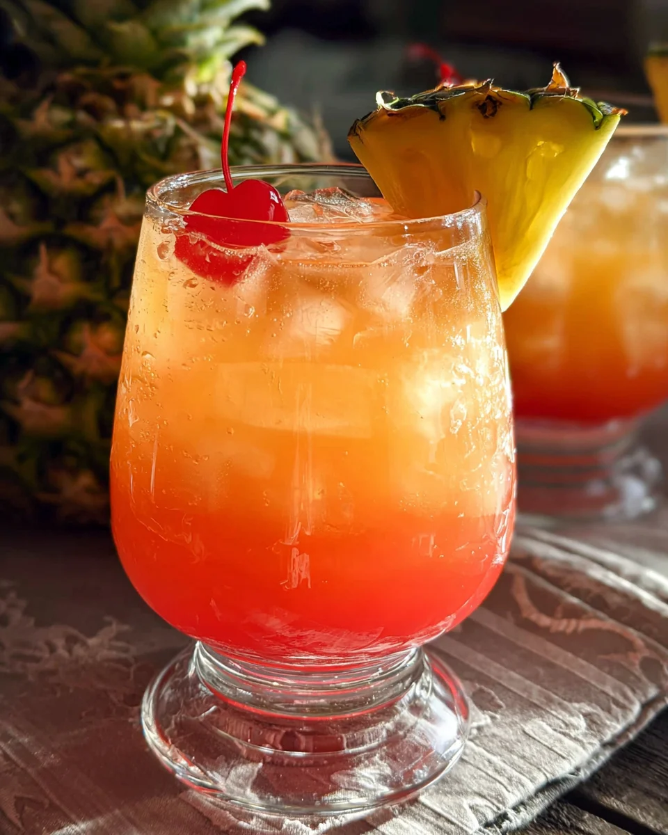 Rum-Less Rum Punch Mocktail 12 Rum-Less