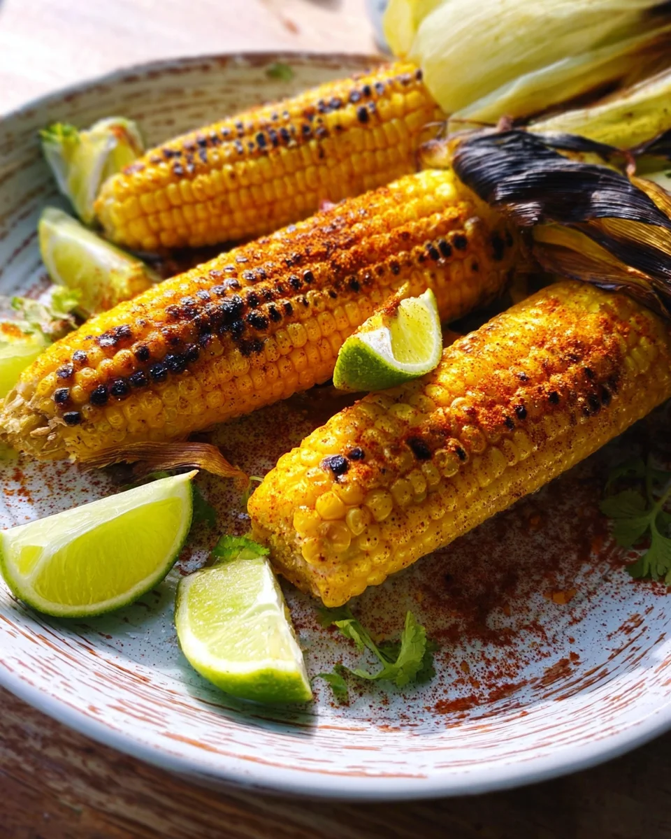 Smoky Barbecued Corn 16 Smoky