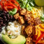 Spicy Baked Tofu Burrito Bowl 20 Spicy Baked Tofu Burrito Bowl