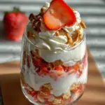 Strawberry Pretzel Salad Parfaits 18 Strawberry Pretzel Salad Parfaits