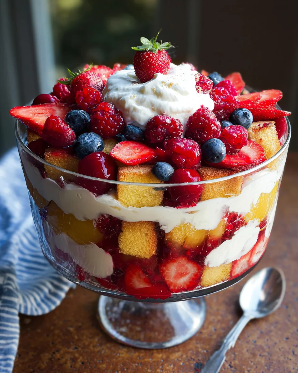 Summer Berry Trifle 16 Summer