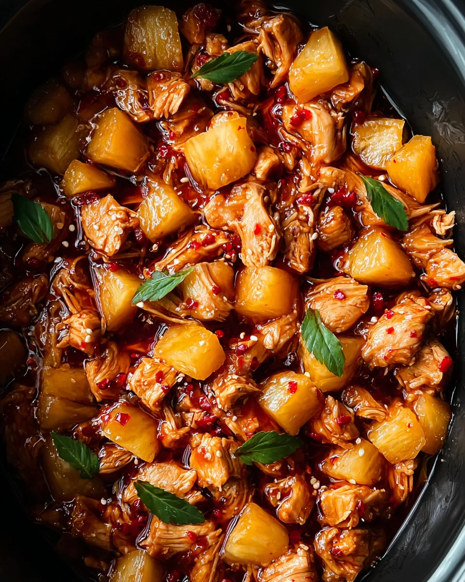 Sweet Hawaiian Crockpot Chicken 25 Sweet