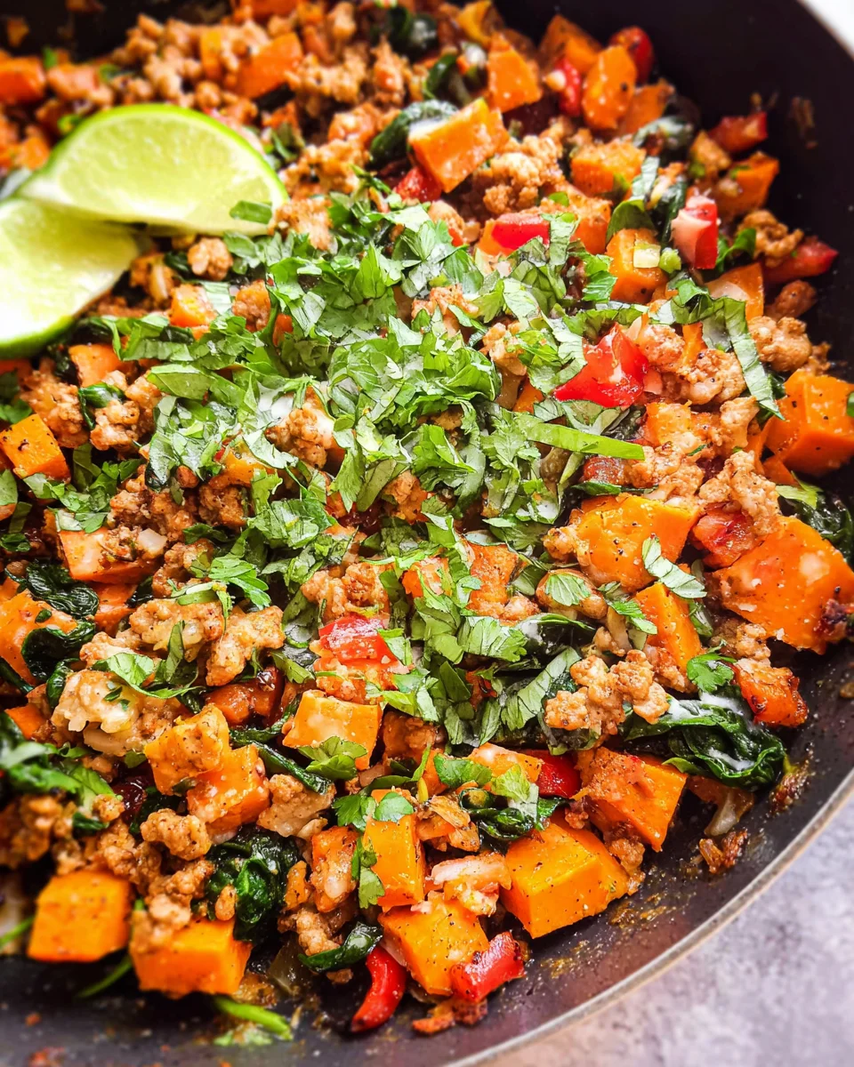 Turkey Sweet Potato Skillet 21 Turkey