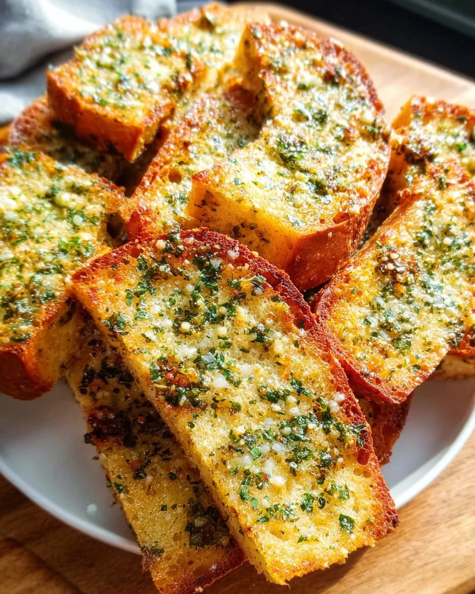 10-Minute Air Fryer Garlic Bread