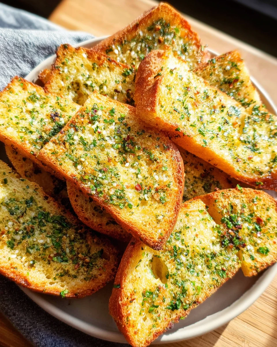 10-Minute Air Fryer Garlic Bread 16 10-Minute