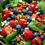15-Minute Strawberry Spinach Salad