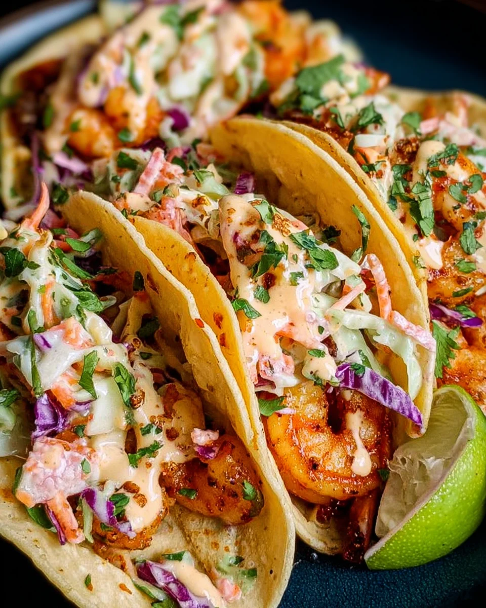15 Minute Easy Shrimp Tacos Recipe