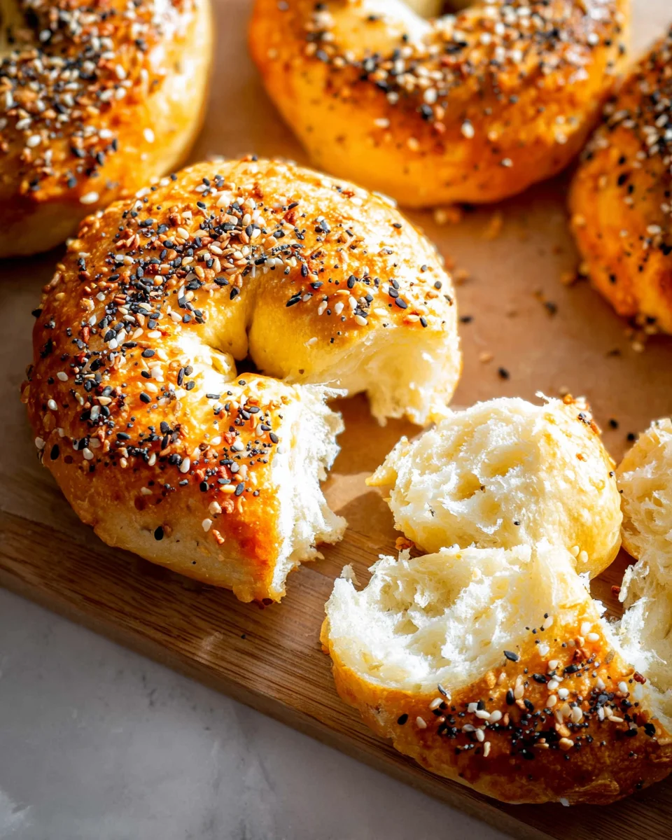3 Ingredient Air Fryer Bagels 17 3