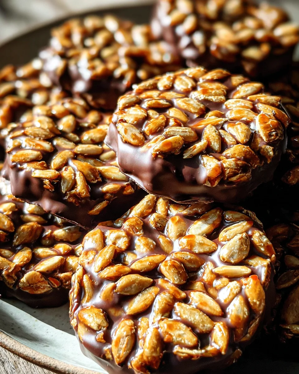 4-Ingredient Sunflower Seed Chocolate Bites