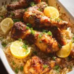 Baked Chicken Legs and Rice 27 Baked Chicken Legs and Rice