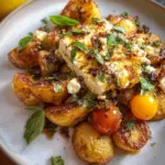 Baked Feta Potatoes