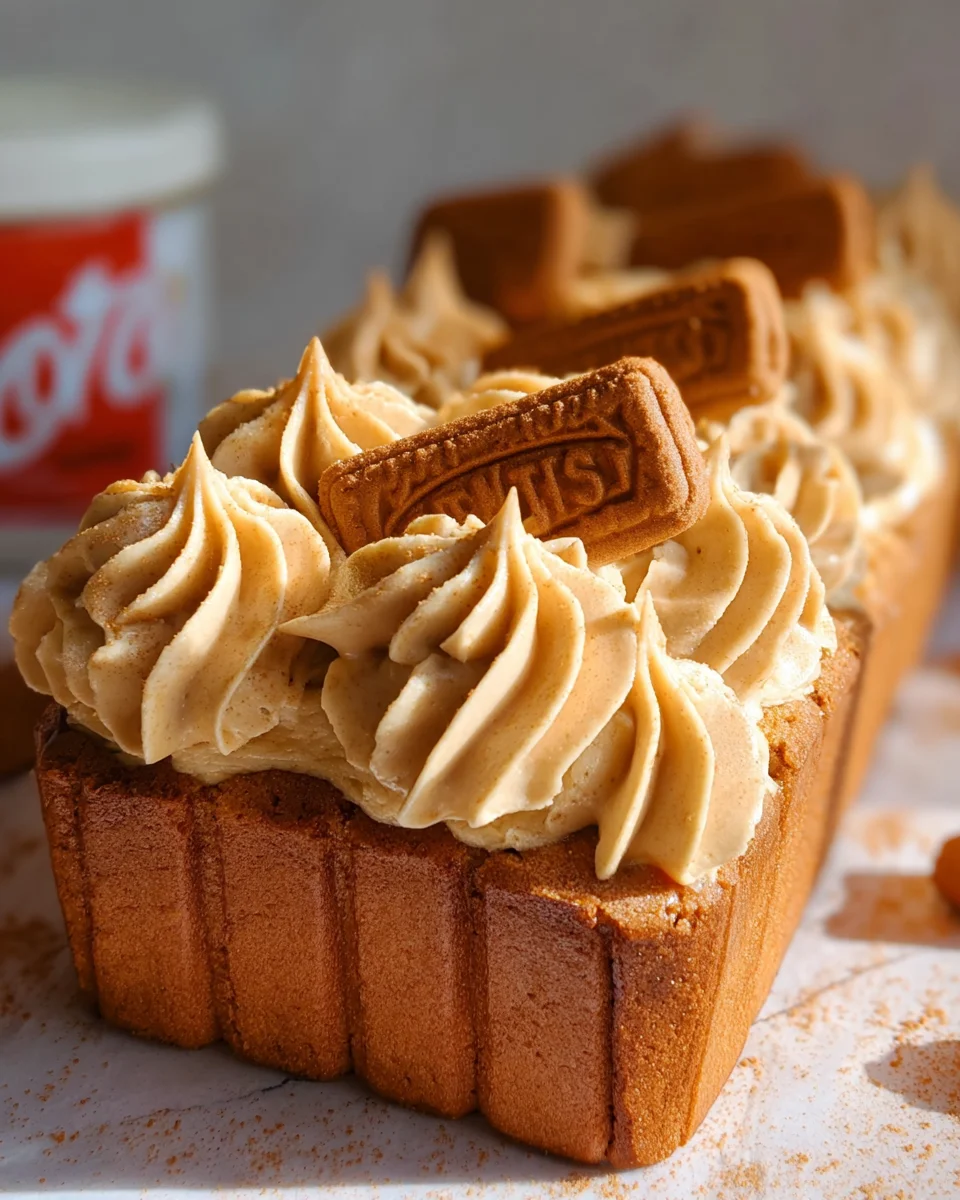 Biscoff Loaf Cake