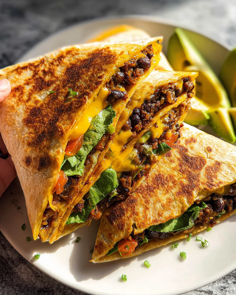 Black Bean Crunch Wrap