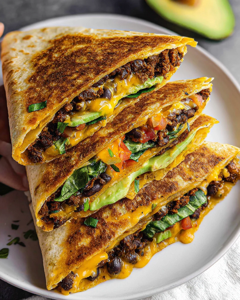 Black Bean Crunch Wrap 30 Black