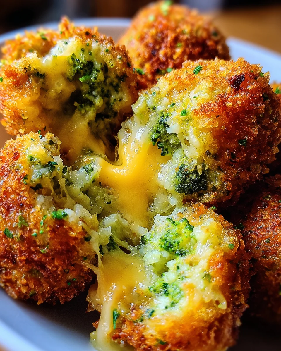 Broccoli Cheese Balls 18 Broccoli