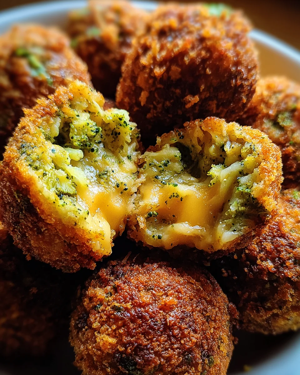 Broccoli Cheese Balls 19 Broccoli