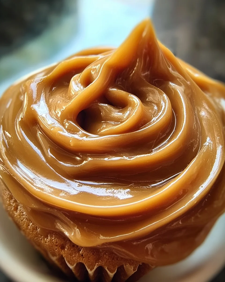 Brown Sugar Caramel Frosting 17 Brown