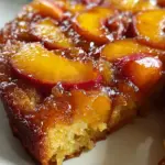 Brown Sugar Peach Cake