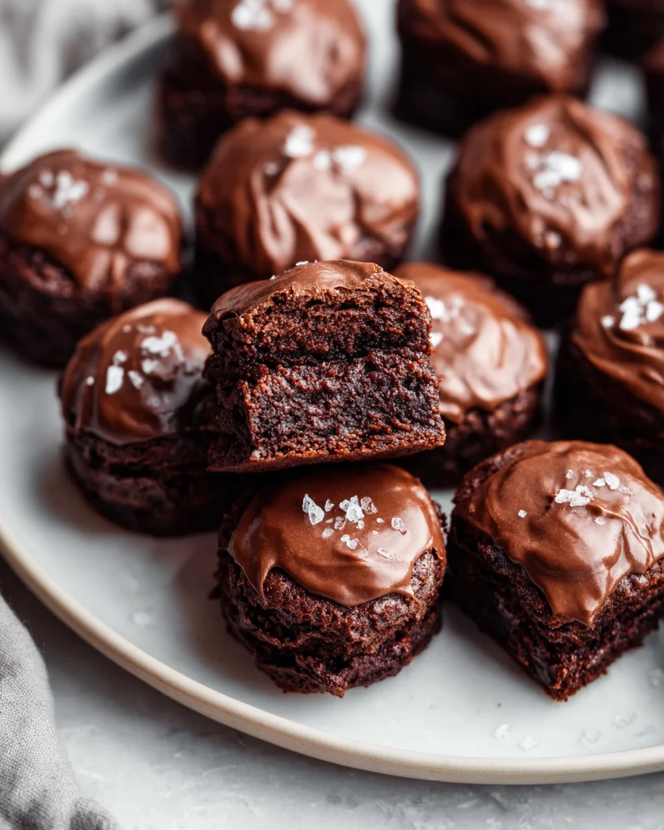 Brownie Petit Fours 23 Brownie