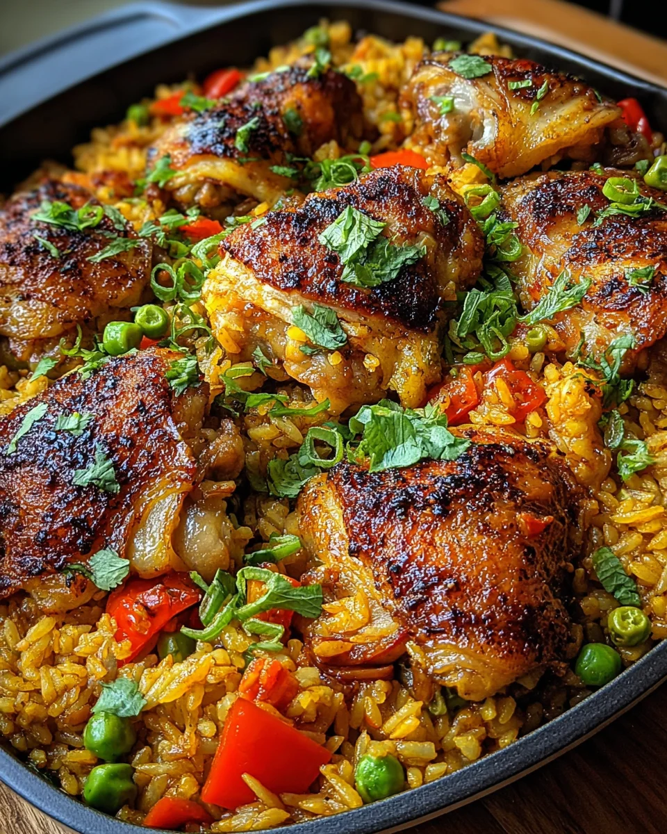 Caribbean Chicken and Rice