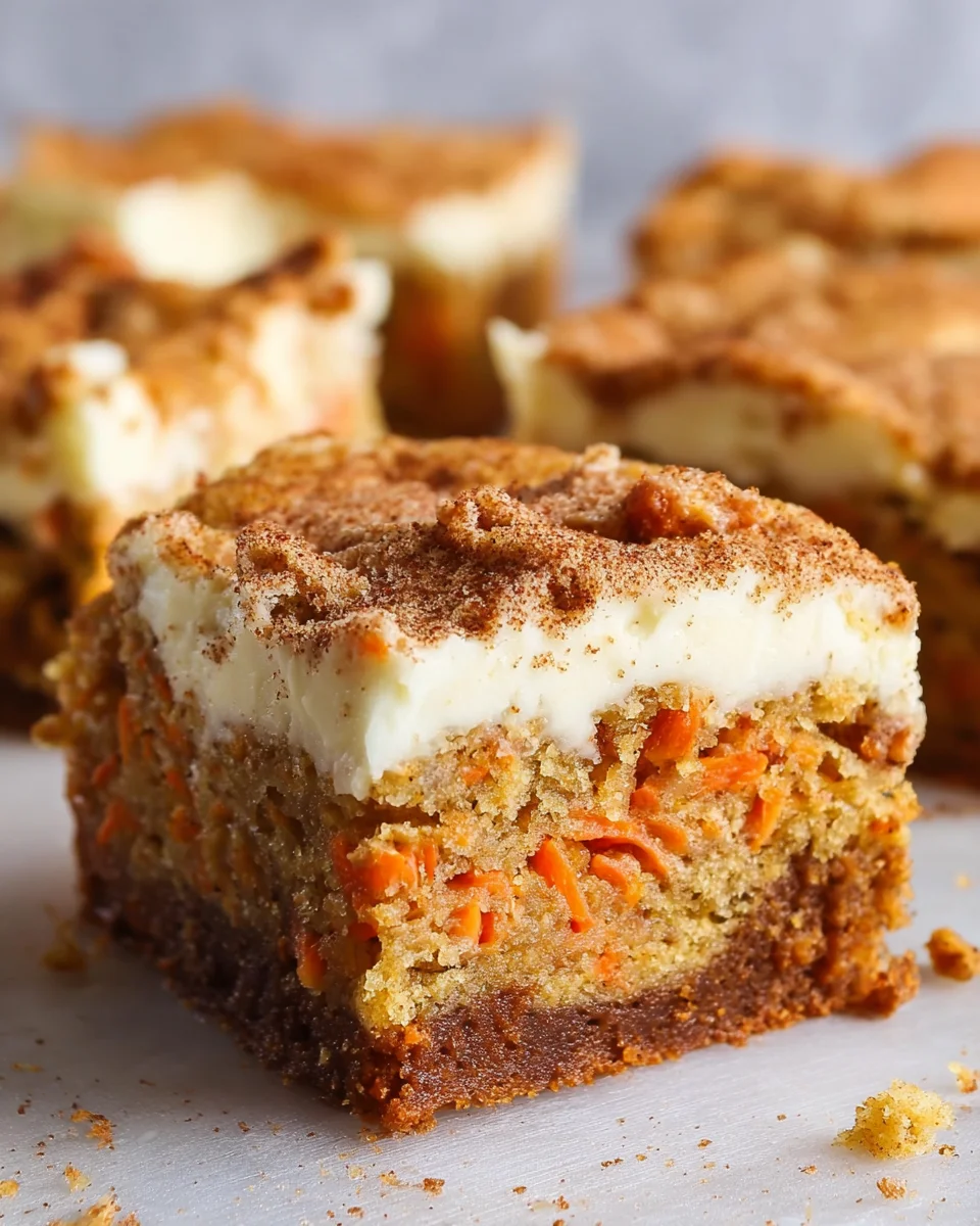 Carrot Cake Bars
