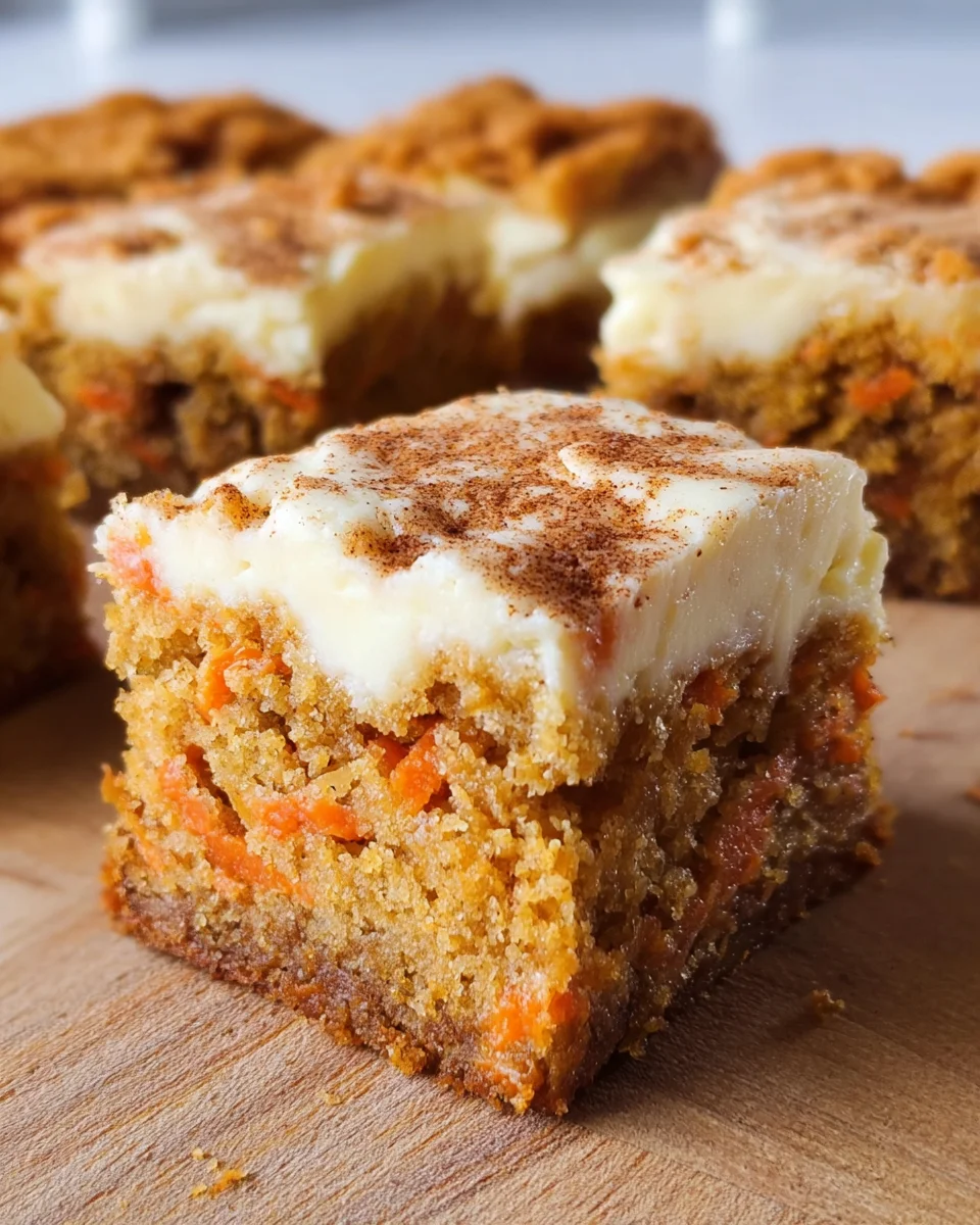 Carrot Cake Bars 24 Carrot