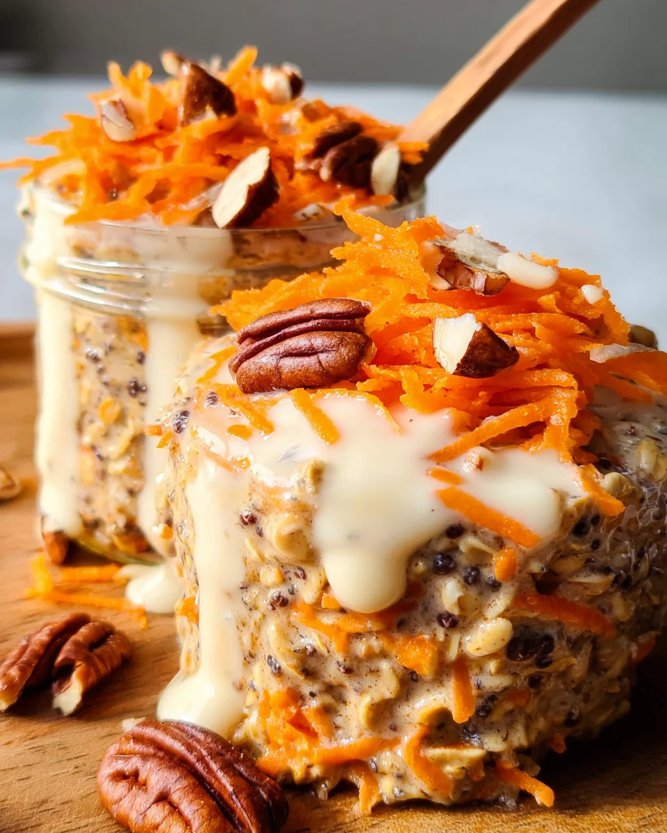 Carrot Cake Overnight Oats 22 Carrot