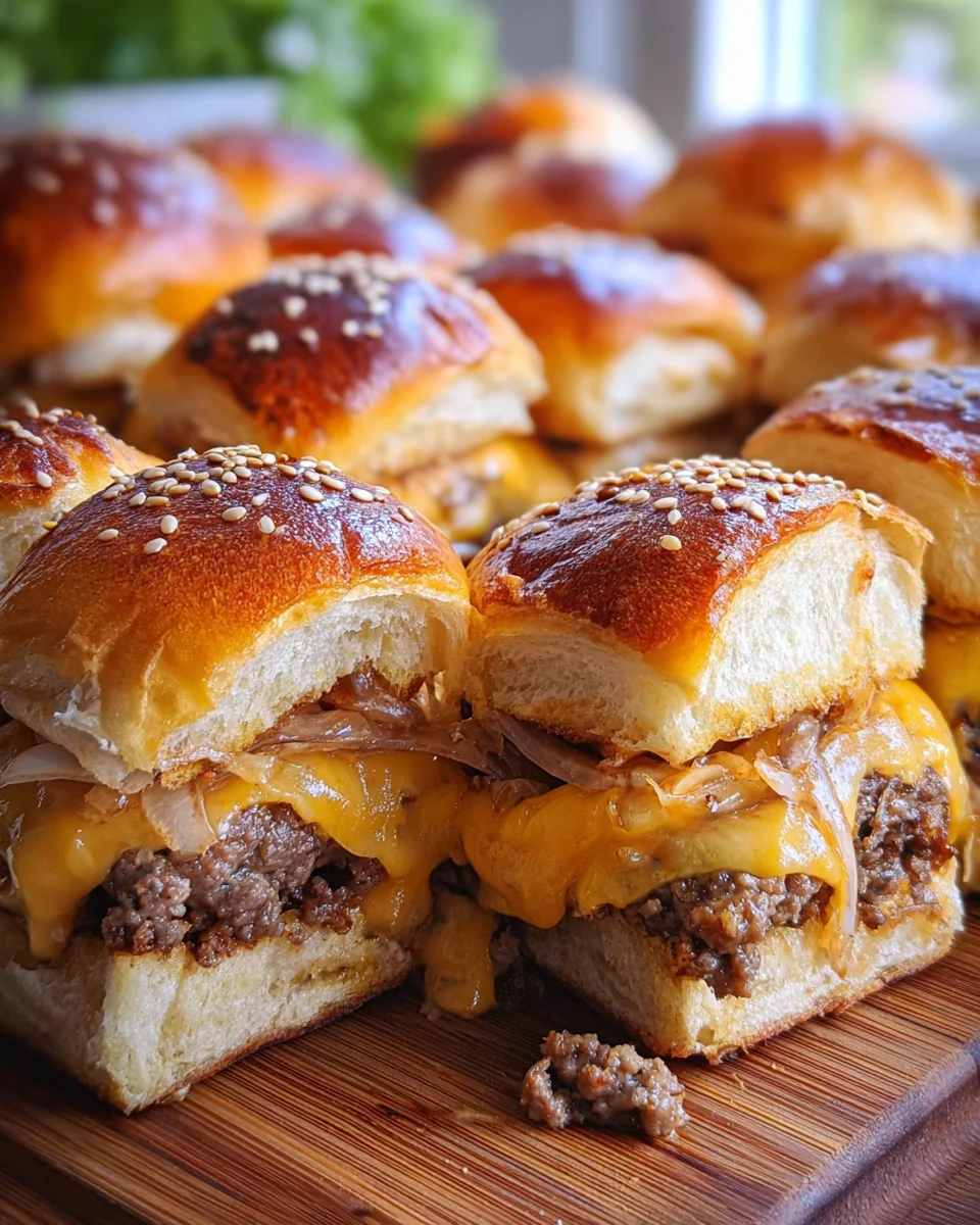 Cheeseburger Sliders 31 Cheeseburger