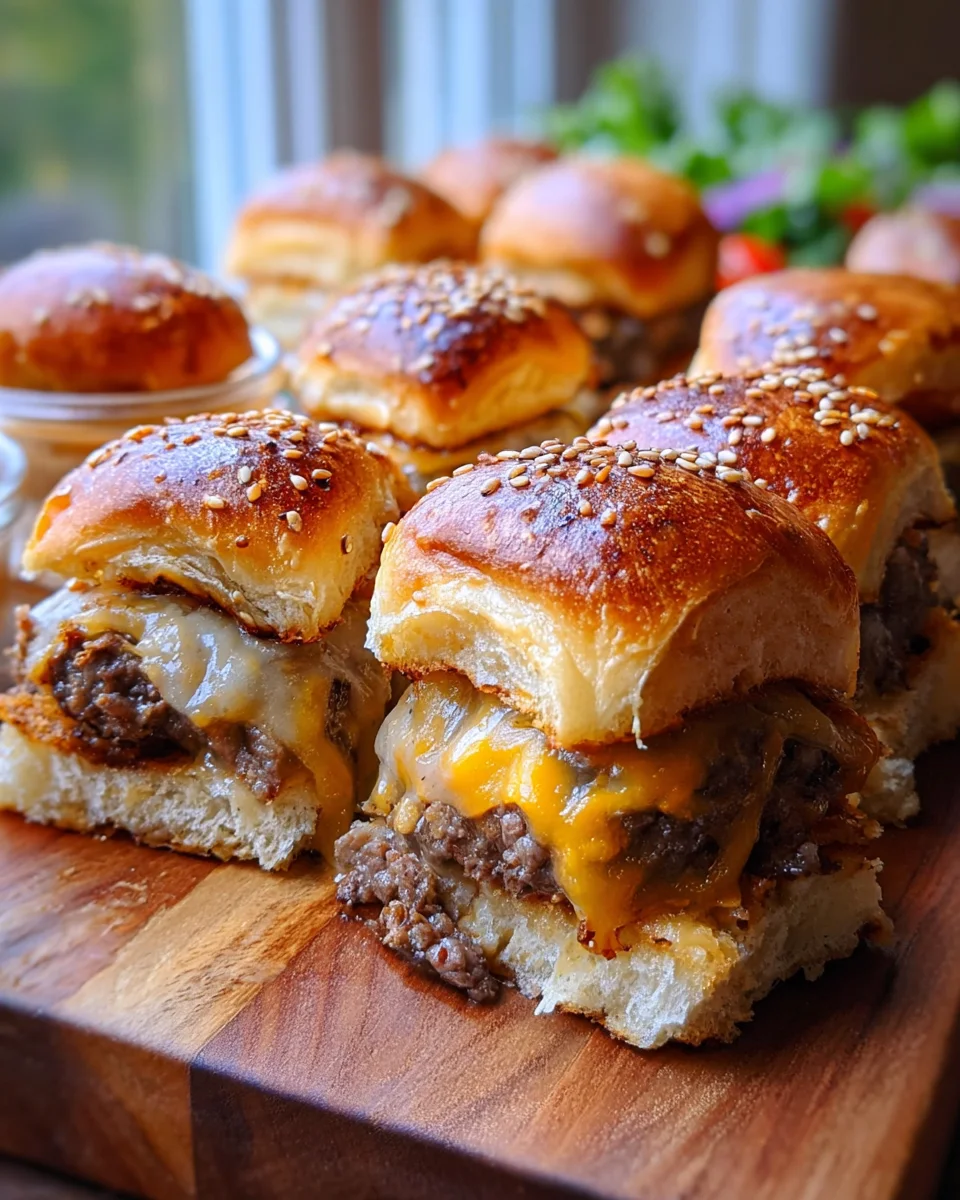 Cheeseburger Sliders 32 Cheeseburger